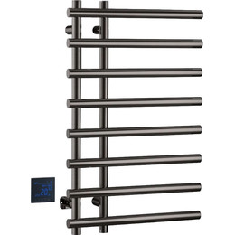 Полотенцесушитель электрический Boheme Venturo П8 100x800 мм 722-GM, gun metal, Цвет производителя: gun metal фото 