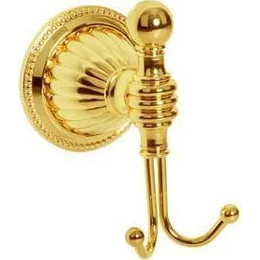 Двойной крючок Boheme Hermitage 10355, золото, Цвет производителя: золото фото 