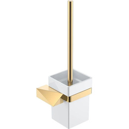 Ёршик для унитаза Boheme New Venturo 10319-G, gold, Цвет производителя: gold фото 
