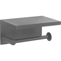 Держатель для туалетной бумаги Boheme Uno 10971-B, чёрный матовый, Цвет производителя: чёрный матовый фото 