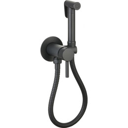 Гигиенический душ CeramaLux KRS/001, черный матовый, Цвет производителя: чёрный матовый фото 