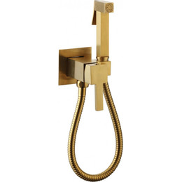 Гигиенический душ CeramaLux KBS/007, золото матовое, Цвет производителя: золото матовое фото 