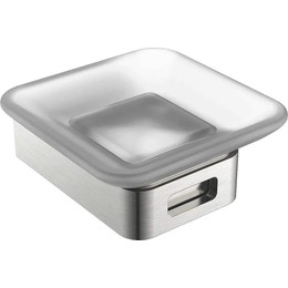 Мыльница Boheme Q 10943-NB, nickel brush, Цвет производителя: nickel brush фото 