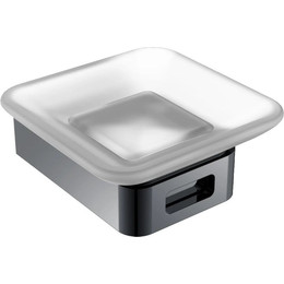 Мыльница Boheme Q 10943-SGM, shine gun metal, Цвет производителя: shine gun metal фото 