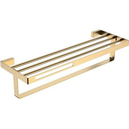 Полка для полотенец Boheme Q 10947-MG, matt gold, Цвет производителя: matt gold фото 