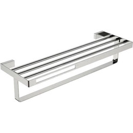 Полка для полотенец Boheme Q 10947-NB, nickel brush, Цвет производителя: nickel brush фото 