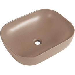 Раковина-чаша BelBagno 50 см BB1302-H316, бежевый матовый фото 