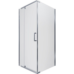 Душевое ограждение Triton Терра 90x90 см, хром/прозрачное фото 