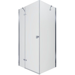 Душевое ограждение Triton Брава 120x80 см, хром/прозрачное фото 
