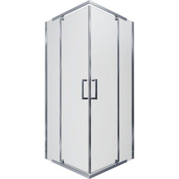 Душевое ограждение Triton Каппа 90x90 см, хром/прозрачное фото 