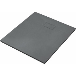 Поддон SMC WasserKraft Elbe 90х80 см 74T20, чёрный фото 