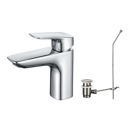 Смеситель для раковины Aquatek Вега AQ1011CR, Цвет производителя: хром фото 