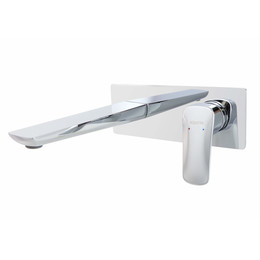 Смеситель для раковины настенный Aquatek Вега AQ1013CR, Цвет производителя: хром фото 