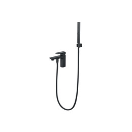 Смеситель для ванны Aquatek Вега AQ1044MB, чёрный матовый, Цвет производителя: чёрный матовый фото 