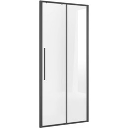 Душевая дверь Niagara Nova 90 см NG-84-9AB, черный/прозрачное фото 