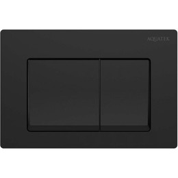 Кнопка смыва Aquatek Small TDI-0000007, чёрный матовый фото 