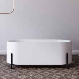 Ванна отдельностоящая Abber 170x75 см AB9443 фото 