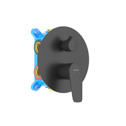 Смеситель для ванны Aquatek Бетта AQ1147MB (со скрытой частью) чёрный матовый, Цвет производителя: чёрный матовый фото 