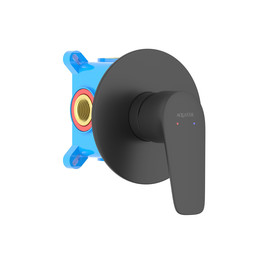 Смеситель для душа Aquatek Бетта AQ1166MB (со скрытой частью) чёрный матовый, Цвет производителя: чёрный матовый фото 