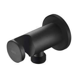 Шланговое подсоединение Aquatek  AQ2455MB, чёрный матовый фото 