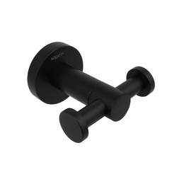 Двойной крючок Aquatek Вега AQ4002MB, цвет чёрный матовый фото 