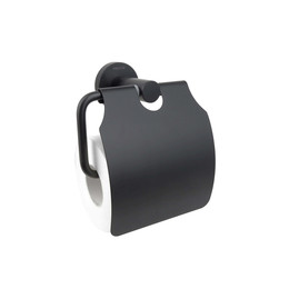 Держатель для туалетной бумаги Aquatek Вега AQ4009MB, цвет чёрный матовый фото 