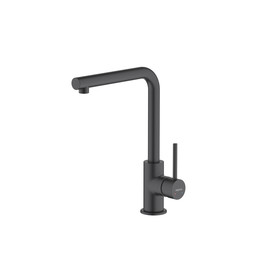 Смеситель для кухни Aquatek Европа AQ1380MB, чёрный матовый, Цвет производителя: чёрный матовый фото 