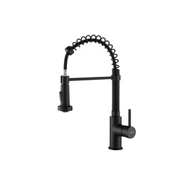 Смеситель для кухни Aquatek Европа AQ1387MB, чёрный матовый, Цвет производителя: чёрный матовый фото 