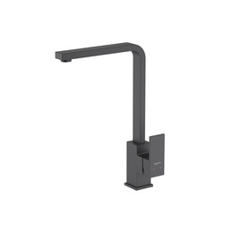 Смеситель для кухни Aquatek Либра AQ1680MB, чёрный матовый, Цвет производителя: чёрный матовый фото 