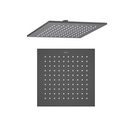 Верхний душ Aquatek 250x250 мм AQ2076MB, чёрный матовый фото 