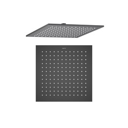 Верхний душ Aquatek 300x300 мм AQ2078MB, чёрный матовый фото 