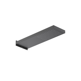 Верхний душ Aquatek 170x554 мм AQ2084MB, чёрный матовый фото 