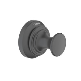 Крючок Aquatek Классик AQ4501MB, цвет чёрный матовый фото 