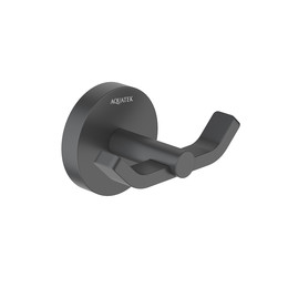 Двойной крючок Aquatek Бетта AQ4602MB, цвет чёрный матовый фото 