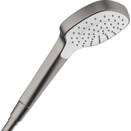 Ручной душ Hansgrohe Croma E 26814340, шлифованный чёрный хром фото 