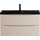 Тумба подвесная с раковиной BelBagno MARINO-800-2C-SO-CO-P 80 см, Crema Opaco (раковина BB800/450-LV-ART-AST-NERO) - Тумба подвесная с раковиной BelBagno MARINO-800-2C-SO-CO-P 80 см, Crema Opaco (раковина BB800/450-LV-ART-AST-NERO) фото