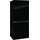 Холодильник Side by Side NordFrost RFQ 450 NFGB inverter (чёрное стекло) - Холодильник Side by Side NordFrost RFQ 450 NFGB inverter (чёрное стекло) фото
