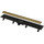 Трап Alcadrain 85 см APZ10BLACK-850BRASS, чёрный/золото - Трап Alcadrain 85 см APZ10BLACK-850BRASS, чёрный/золото фото