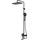 Душевая стойка Iddis Parker PARBL3Fi06, чёрный матовый - Душевая стойка Iddis Parker PARBL3Fi06, чёрный матовый фото