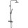 Душевая система c термостатом Damixa Scandinavian Pure 936740300, чёрный - Душевая система c термостатом Damixa Scandinavian Pure 936740300, чёрный фото