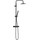 Душевая система c термостатом Damixa Scandinavian Pure 936780300, чёрный - Душевая система c термостатом Damixa Scandinavian Pure 936780300, чёрный фото