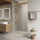 Душевая дверь BelBagno 120 см LUCE-BF-1-120-C-ORO, золото/прозрачное - Душевая дверь BelBagno 120 см LUCE-BF-1-120-C-ORO, золото/прозрачное фото