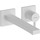 Смеситель для раковины настенный Hansgrohe Tecturis E 73051700, белый - Смеситель для раковины настенный Hansgrohe Tecturis E 73051700, белый фото