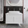 Тумба подвесная с раковиной и столешницей Stworki Молде 95 см 579544, белый фото 
