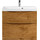 Тумба подвесная с раковиной BelBagno MARINO-H60-700-2C-SO-RN-P 70 см (раковина чёрная BB700/450-LV-ART-AST-NERO) Rovere Nature - Тумба подвесная с раковиной BelBagno MARINO-H60-700-2C-SO-RN-P 70 см (раковина чёрная BB700/450-LV-ART-AST-NERO) Rovere Nature фото