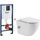 Инсталляция с подвесным унитазом комплект: Grohe Solido 38811KF0 с подвесным безободковым унитазом-биде BelBagno Uno BB3105CHR-BS/SC сиденье микролифт, крепление, кнопка смыва чёрная матовая, Цвет производителя: чёрный матовый - Инсталляция с подвесным унитазом комплект: Grohe Solido 38811KF0 с подвесным безободковым унитазом-биде BelBagno Uno BB3105CHR-BS/SC сиденье микролифт, крепление, кнопка смыва чёрная матовая, Цвет производителя: чёрный матовый фото