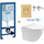 Инсталляция с подвесным унитазом комплект: Grohe Rapid SL 38772001+38732GN0 с подвесным безободковым унитазом Aquatek Европа AQ1900T-00 сиденье микролифт, крепление, кнопка смыва золото матовое (Система смыва торнадо), Цвет производителя: золото матовое - Инсталляция с подвесным унитазом комплект: Grohe Rapid SL 38772001+38732GN0 с подвесным безободковым унитазом Aquatek Европа AQ1900T-00 сиденье микролифт, крепление, кнопка смыва золото матовое (Система смыва торнадо), Цвет производителя: золото матовое фото