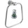 Кольцо для полотенец Boheme Murano Crome 10905-GR-CR, chrome - Кольцо для полотенец Boheme Murano Crome 10905-GR-CR, chrome фото