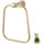 Кольцо для полотенец Boheme Murano Gold 10905-GR-G, золото - Кольцо для полотенец Boheme Murano Gold 10905-GR-G, золото фото