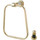 Кольцо для полотенец Boheme Murano Gold 10905-B-G, золото/чёрный - Кольцо для полотенец Boheme Murano Gold 10905-B-G, золото/чёрный фото